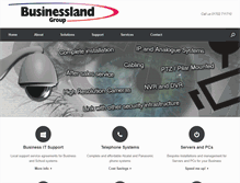 Tablet Screenshot of businessland-group.com